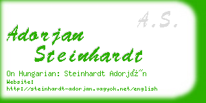 adorjan steinhardt business card